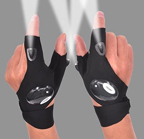 LED Flashlight Gloves