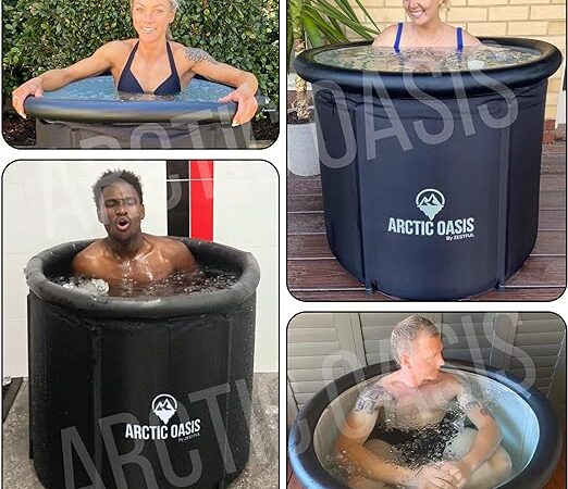 Arctic Oasis: Experience rejuvenation in our ice bath tub, exclusively Australian