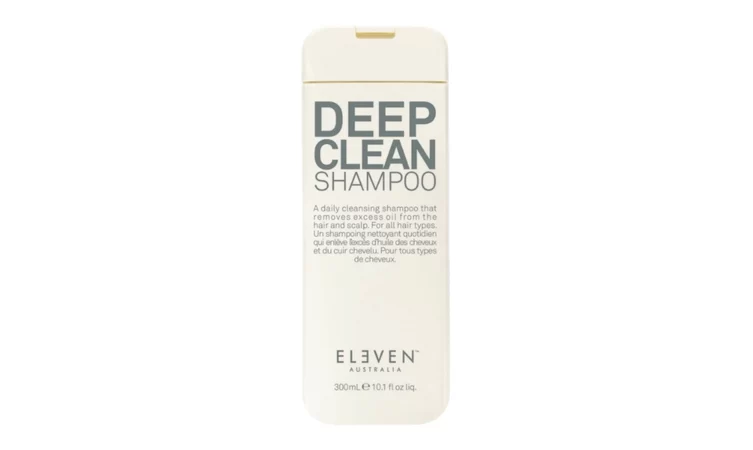 Eleven Australia’s Deep Clean Shampoo revitalizes hair, removing impurities and buildup for a fresh, rejuvenated feeling and healthy-looking locks