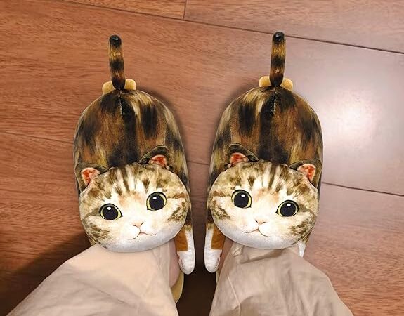 Cosy companions for chilly nights, these plush feline foot warmers add purr-sonality and comfort to every step