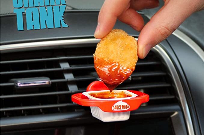 Dip holder for your nuggets and fries. As seen on Shark Tank!