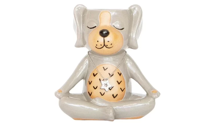 A ceramic puppy vase is a charming and decorative gift, ideal for adding a touch of whimsy and cheer to any space