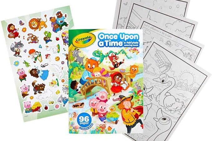 Crayola Fairytale Colouring Book